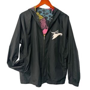 The Nightmare Before Christmas BoxLunch Reversible Windbreaker Rain Jacket XL